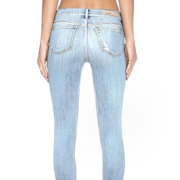 GRLFRND The Candice distressed super skinny mid rise jeans in Hey Jude Sz 30 NEW - Picture 3 of 9
